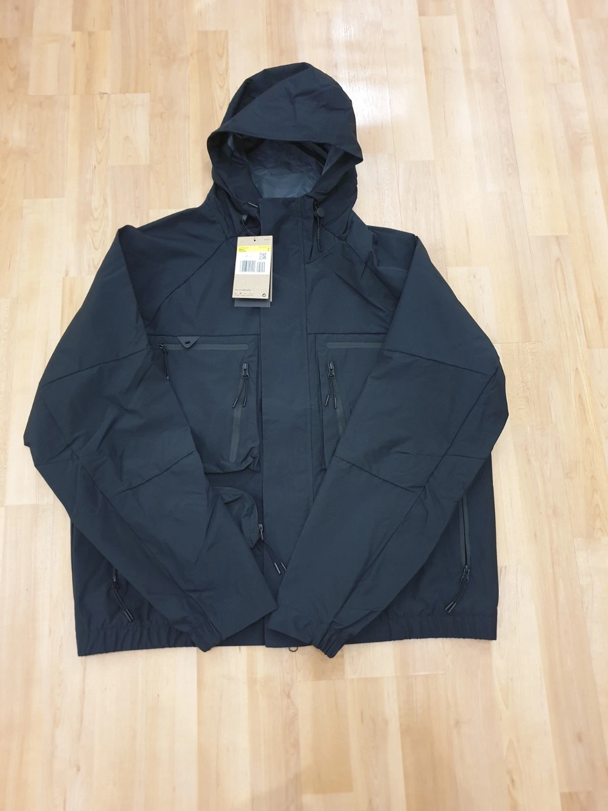 Nike Storm Tech Jacket Mens Size Small Oversized Waterproof Woven