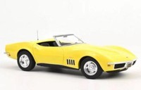 Norev 1:18 Chevrolet Corvette C3 Convertible (1969) - Daytona Yellow 189039
