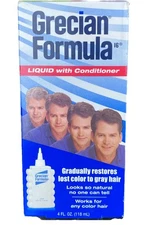 Grecian Formula Liquid with Conditioner, Gradually Restores Lost Color, 4 fl oz