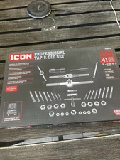 ICON TDST-41 Piece SAE Professional Tap & Die Set 59158. NEW