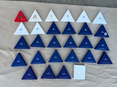 Swarovski Crystal Annual Ornament Empty Box Only, Assorted Years Available