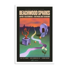 Beachwood Sparks Los Angeles July 2024 Music Concert Poster