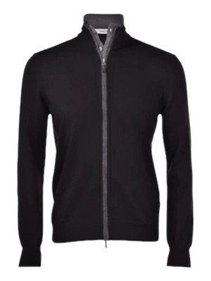 GRAN SASSSO men's cardigan 57142/14223 099 black