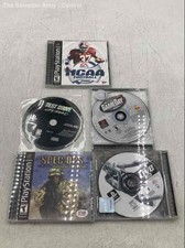 Sony PlayStation 1 NCAA Football 2001 And More Video Games Lot Of 5