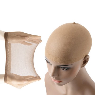 Wig Caps Hair Nets Stretch Mesh Stocking Caps for Wig Making Free Size 2 10 12 2