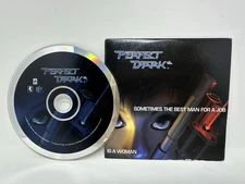 Perfect Dark Nintendo 64 N64 Press Kit, Screensaver CD ONLY - RARE!!