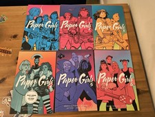 Paper Girls TPB Complete Series Volumes 1-6 by Brian K. Vaughan Image Comics
