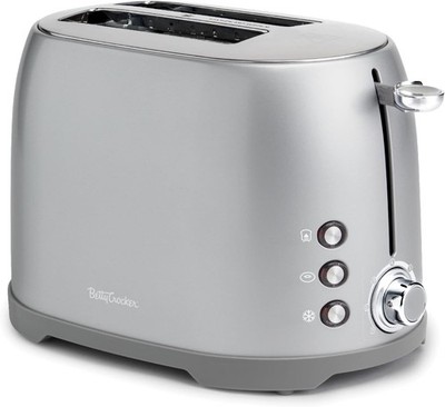 2-Slice Multi-Function Toaster Toaster 2 Slice W/ Extra Wide Slots Thick Bread