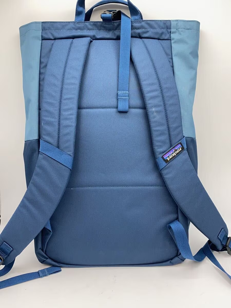 Patagonia Backpack, Polyester, Blue, Solid Color,… - image 3