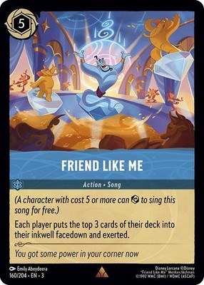 Cold Foil Friend Like Me 160/204 Rare Into the Inklands