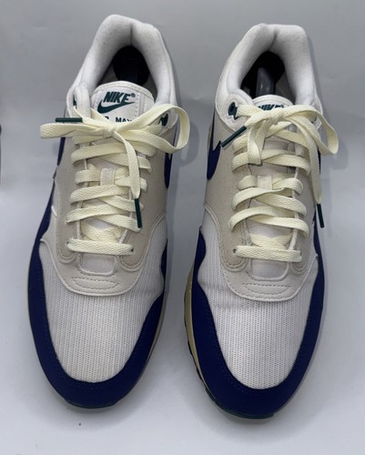 Nike Air Max 1 Athletic Department Sail Deep Royal Blue Nby FQ8048-133 Men's - Picture 2 of 7