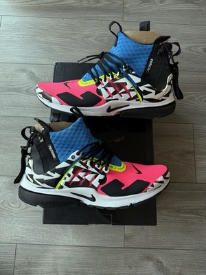 Size 9 - Acronym x Nike Air Presto Mid Racer Pink