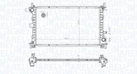 Magneti Marelli KüHler, MotorküHlung 350213178100 Passend FüR Fiat Ford