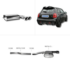 Bastuck Sportauspuff - Mini F56 Cooper S John Cooper Works (JCW)