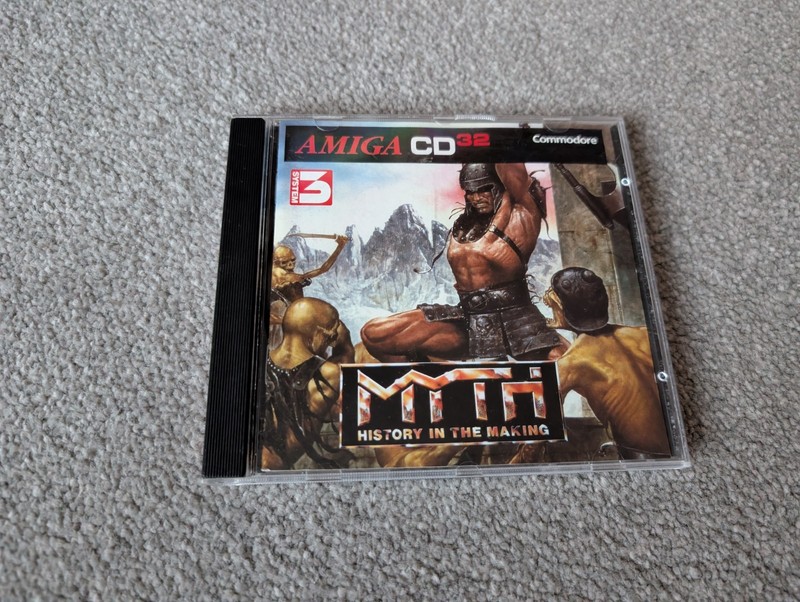 Myth History In The Making (Amiga CD32) with Manual