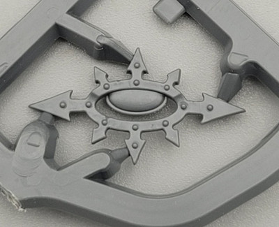 Warhammer 40k Tabletop BITZ BITS :  Chaos Knights Bitz - Deko - Emblem - Symbol