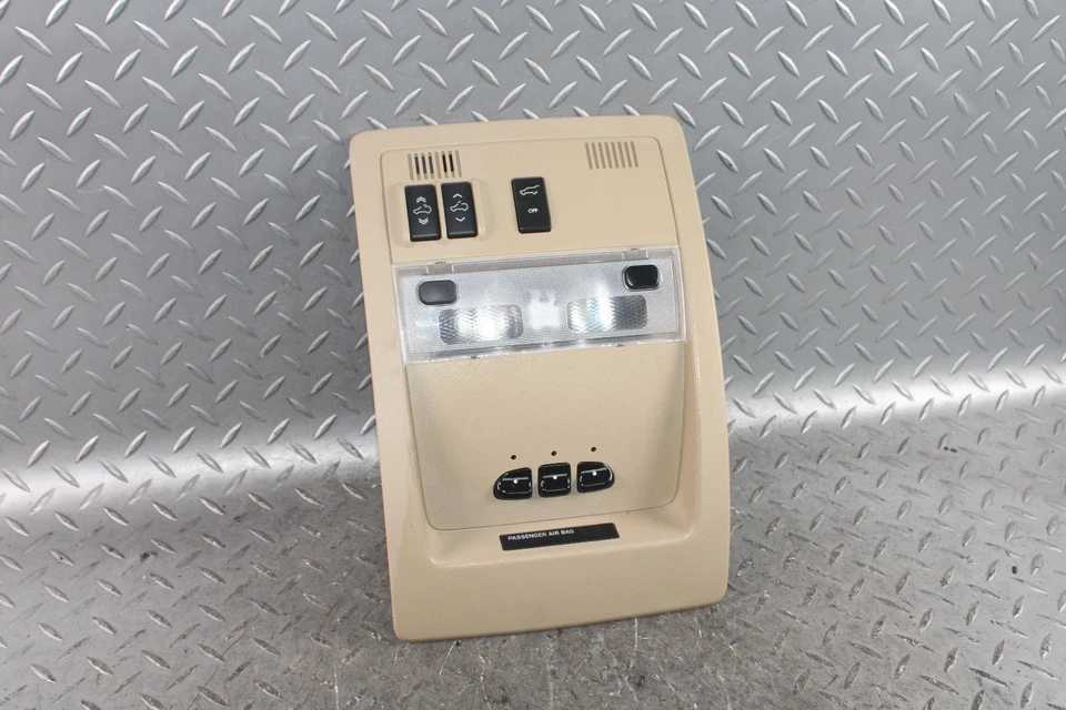 07-14 Yukon Tan Cashmere Roof Overhead Center Console Map Lamps OEM Factory WTY Foto 3 de 4