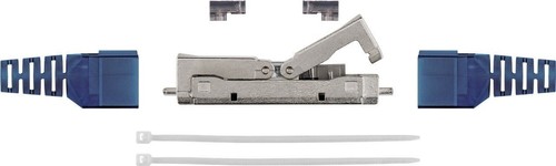 Werkzeugloser Kabelverbinder ''slim'' CAT 6A, STP geschirmt; Werkzeugloser Kabel - Photo 2/5