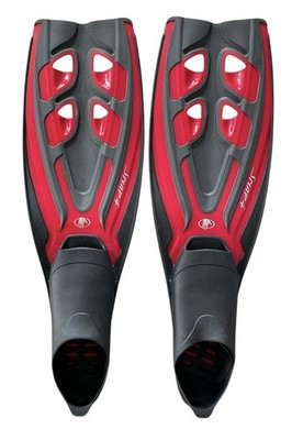 Body Glove Snap 4 Adult Snorkeling Fin/Flipper Pro Series Blue Size M/L 42-43
