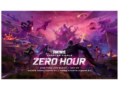 Fortnite Chapter Finale Zero Hour Live Event November 29 2025 Poster