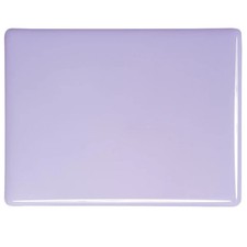 0142.30 OPAQUE NEO-LAVENDER 5" x 5" BULLSEYE 3mm THICK GLASS 90 COE