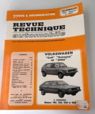 Revue technique Volkswagen SCIROCCO