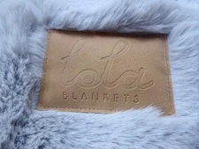 NWOT Lola Weighted Blanket Soft Sterling Size Medium 50 x 60 MSRP $329.00