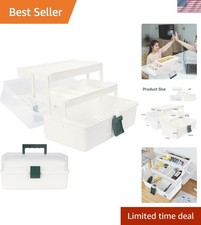 Professional 13-Inch Craft Organizer - Water Resistant Art Bin for All Supplies