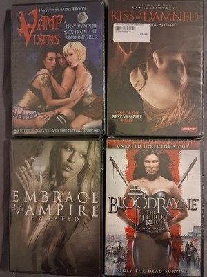 LUSTY VAMPIRE Films Lot of 4 - Brand New DVDs