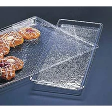 Cal-Mil 325-13 Acrylic Serving Tray, Textured, 13" Wx18 D