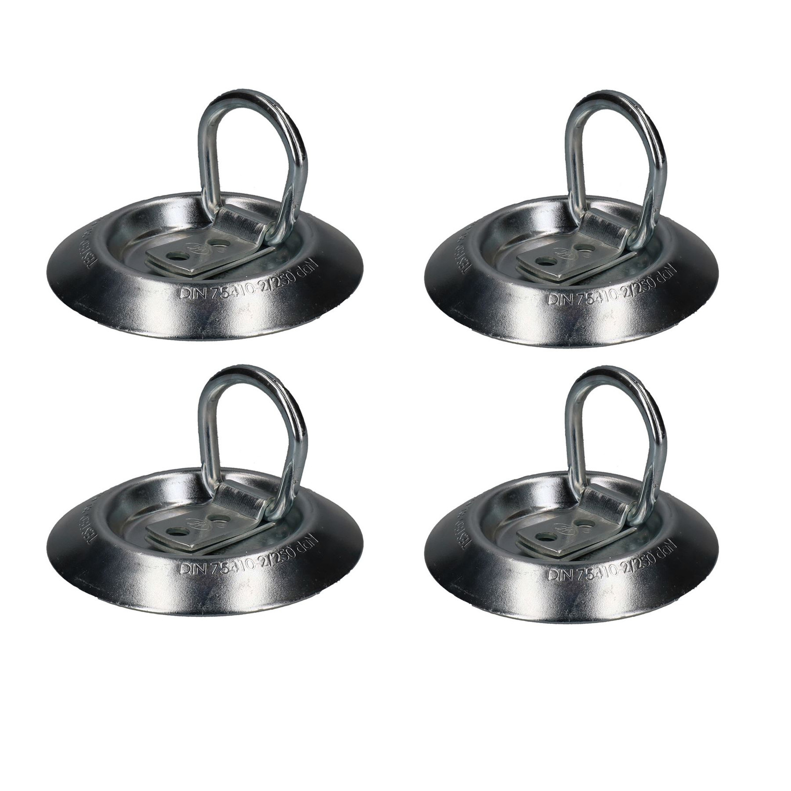 Surface Mount Tie Down Lashing Eye Strap Anchor Ring Point 4 Pack