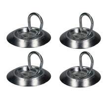 Surface Mount Tie Down Lashing Eye Strap Anchor Ring Point 4 Pack