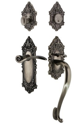 Nostalgic Warehouse VICSWN_ESET_238_SG_RH Victorian Right Handed - Grey