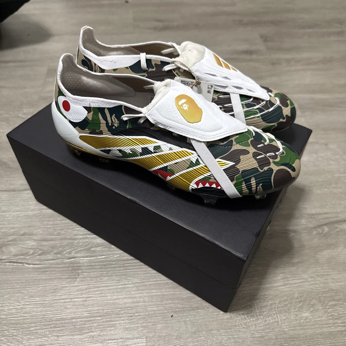 BAPE x adidas Predator Elite FG Brown for Sale | Authenticity