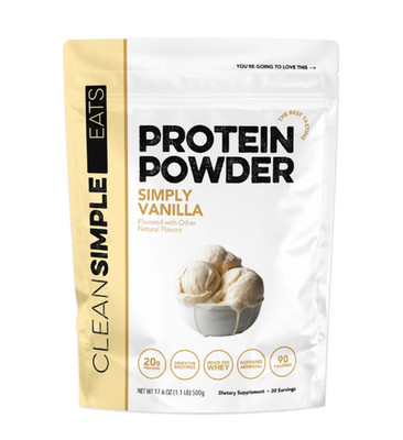 Clean Simple Eats Protein Powder, Simply Vanilla, 20 Servings