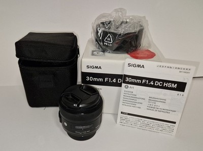 Sigma Art 30mm 1.4 DC HSM für Nikon OVP