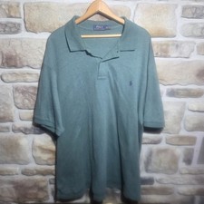 Polo Ralph Lauren Men  s 2XLT Shirt Sage Green Big  Tall Short Sleeve Pony Logo