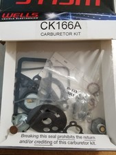 Genuine WELLS Carburetor Kit [1Pack] Part# CK166A- NEW