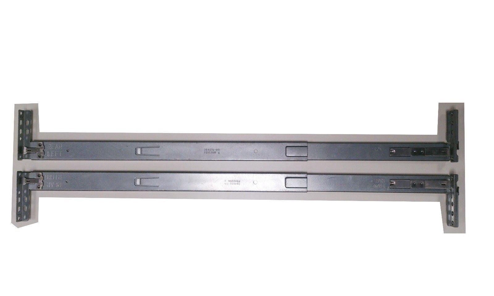 HP Foxconn 364686-001 364676-001 2USliding Rails Kit Proliant DL380 G4 G5 Paire