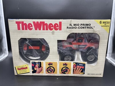 80s VINTAGE THE WHEEL RADIO CONTROLLED FORD PICK UP PANOSH TOY SET