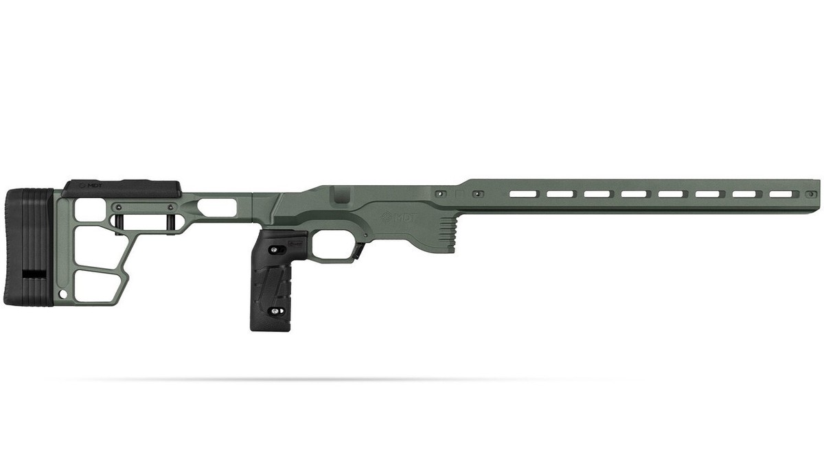 MDT ACC Premier Gen2 Tikka T3 T3X SA Chassis Stock Charcoal Green