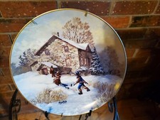 HATSCHENREUTHER-KEIRSTED "NEW SKATES'' COLLECTOR PLATE.#5962 of 7500