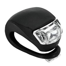 New Bike Cycling LED Front/Rear Light Waterproof Lamp Black K7B