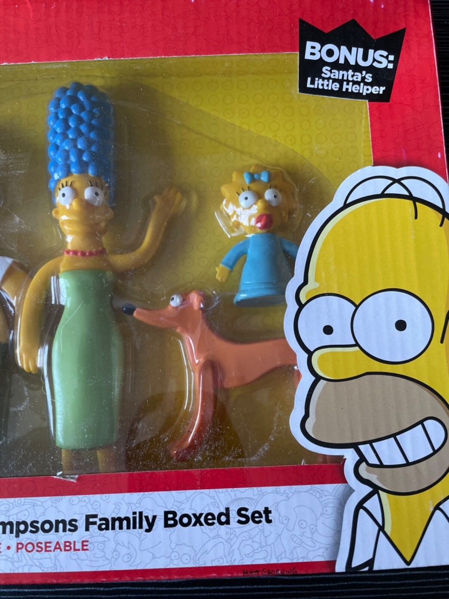The Simpsons Family Boxed Set - Bendable, poseable, and new in box