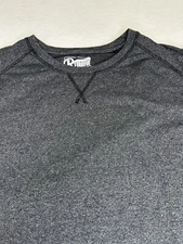 Retrofit Brand MFG Men's T-Shirt Heather Gray Front Pockets SS Size XL