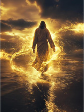 Jesus Diamond Art Kits for Adults, Jesus 5D Diamond Painting Kit for Beginners,