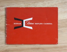 KODAK RETINA REFLEX INSTRUCTION BOOK, WRITTEN ON INSIDE/cks/199998