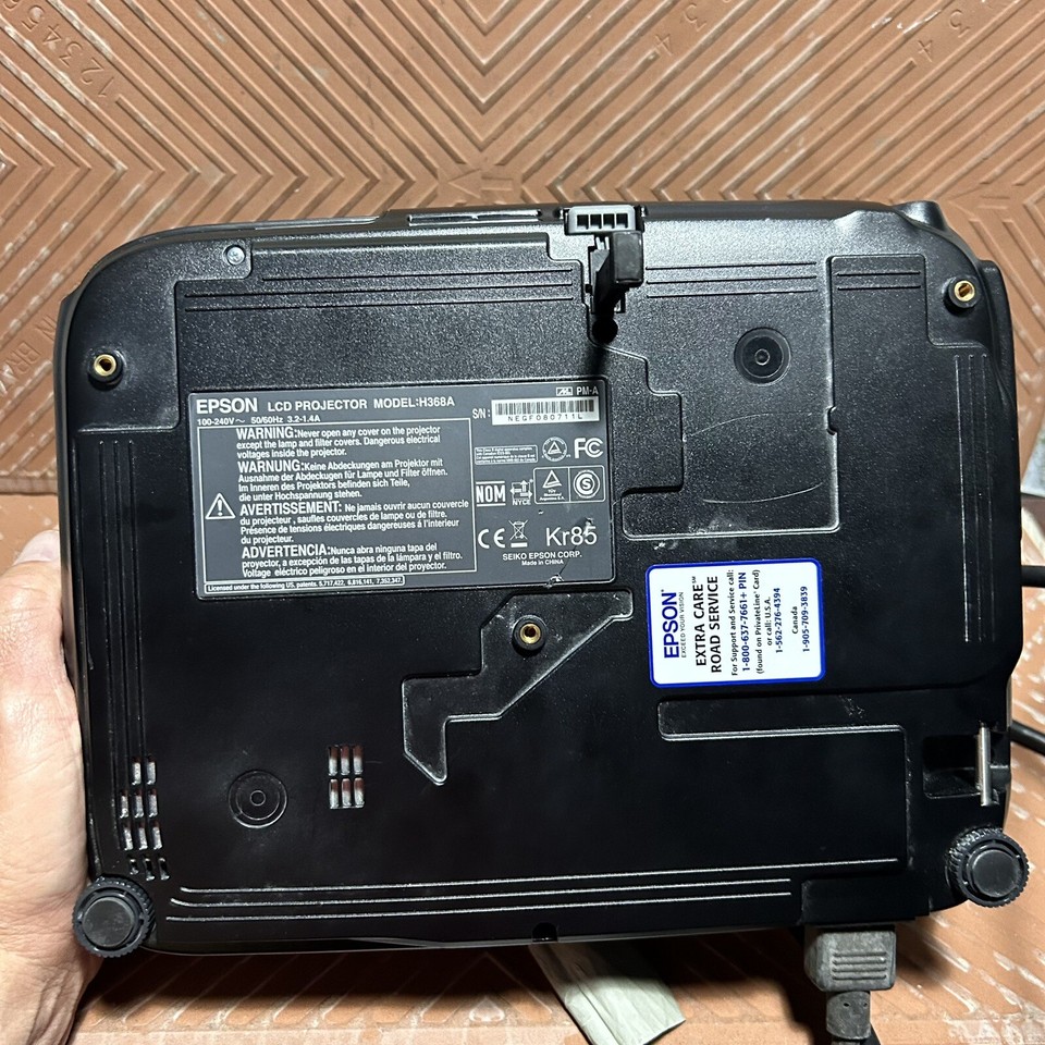 Epson EX5200 Model H368A LCD Projector Tested Works 10343881433 eBay