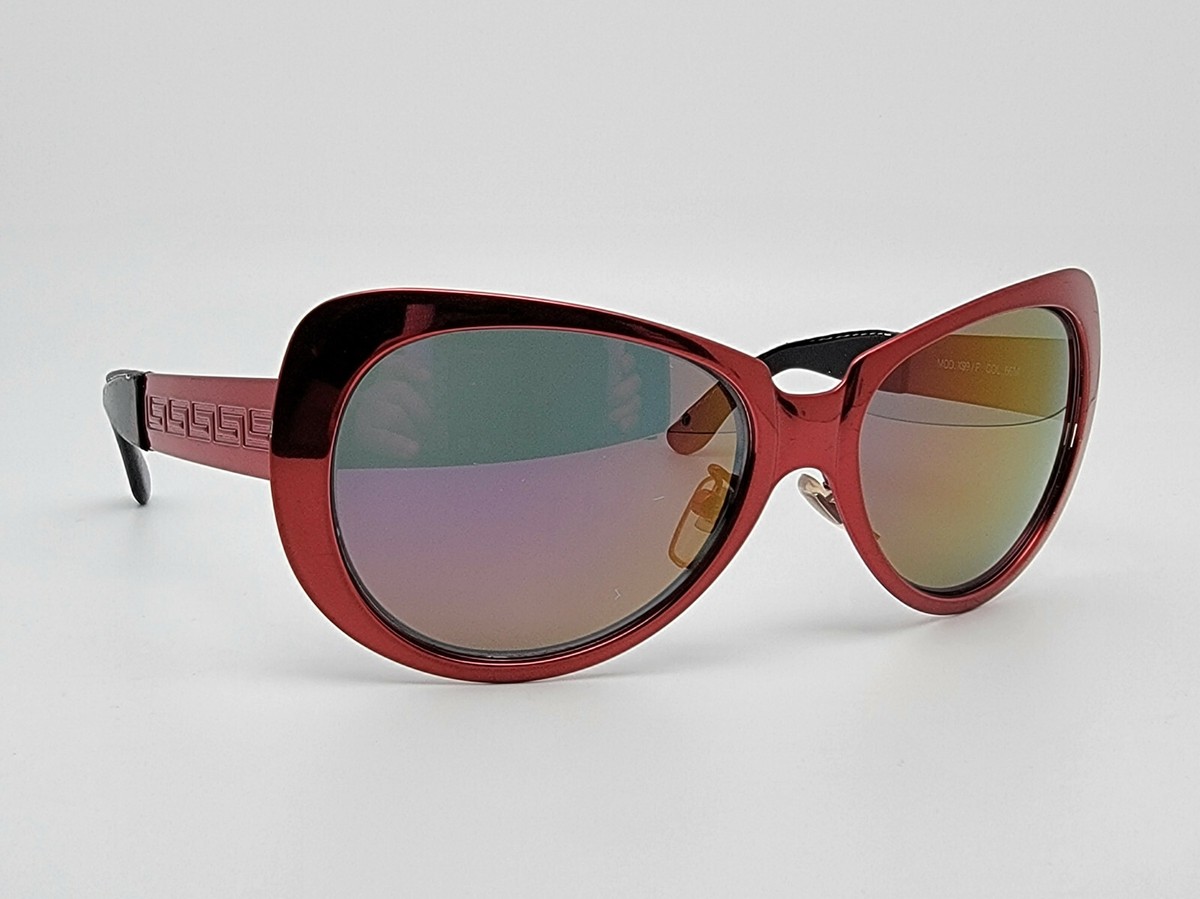 Versace Mod. X99/P Col. 66M Red Frame Red Mirror Lens Sunglasses