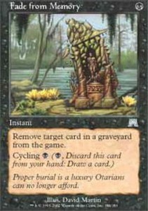 Fade from Memory x4 - Onslaught - NM-Mint, English - Onslaught
